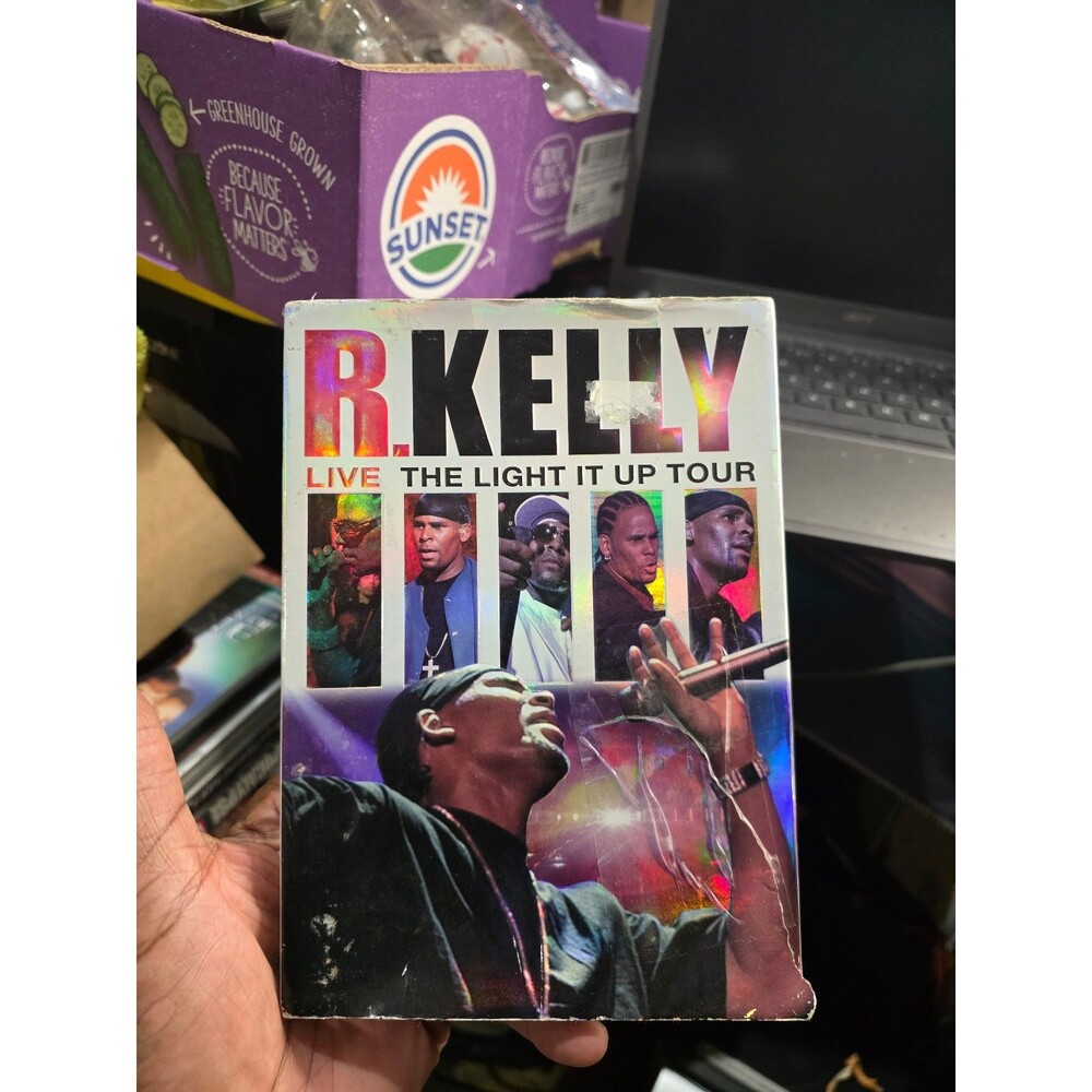 R. Kelly Live The Light It Up Tour DVD Brand New Sealed Rare Slipcover